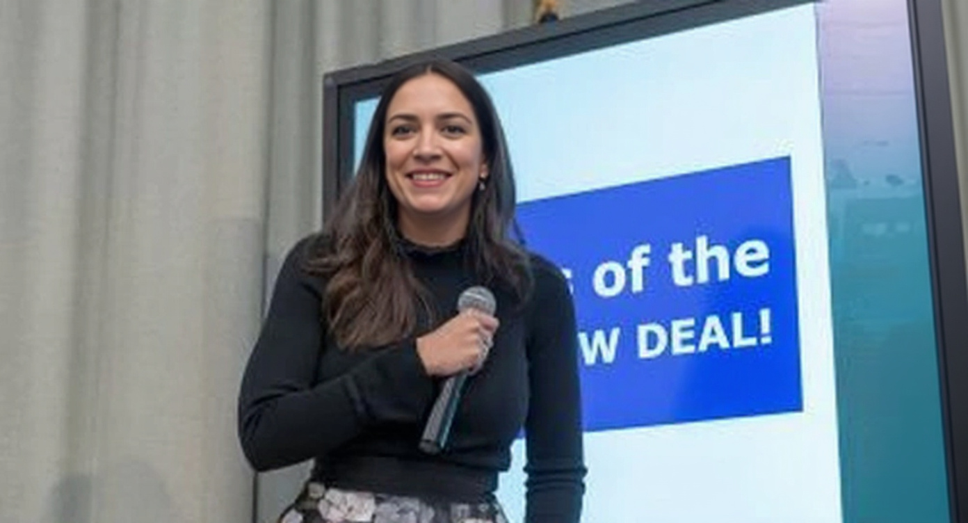AOC Puts on a Hijab for Eid and Suddenly She Knows What a Woman Is