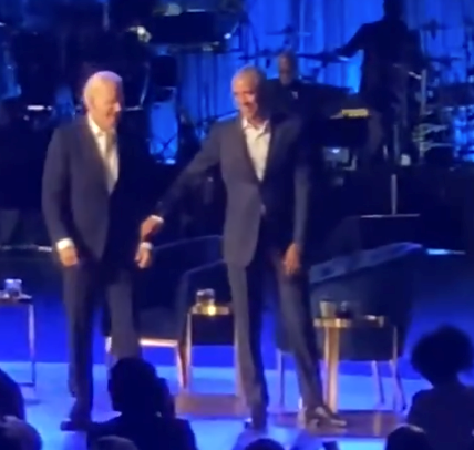 Democrats Leave Biden Standing Alone — Former President Wanders Stage at Obama Library Opening