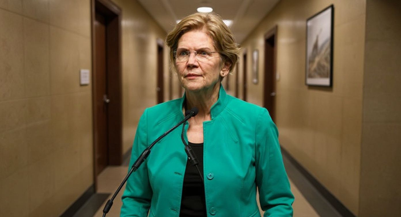 Elizabeth Warren Grilled Hegseth Over a Christian Tattoo — Her Endorsed Candidate Has a Nazi One and She Won't Say a Word