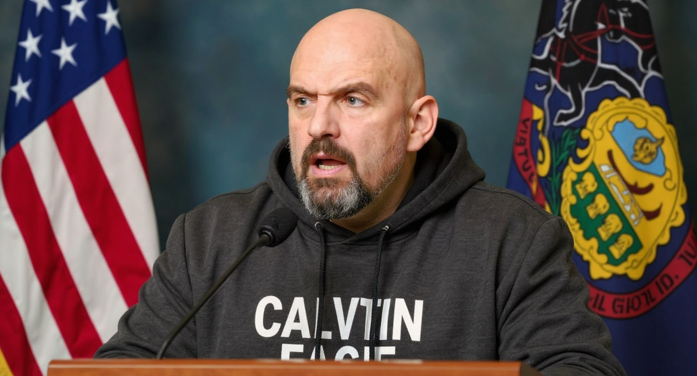 Even Fetterman Thinks Democrats Are Morons Now — And Honestly, Who Are We to Argue?