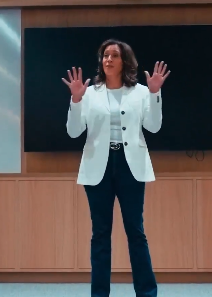 Kamala Harris Delivers WNBA Pep Talk That Even the Players Couldn't Decode