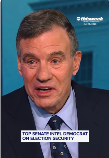 Warner Accidentally Admits What We Already Knew: They Tried to Influence the 2020 Election